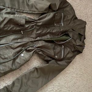 Army green jacket